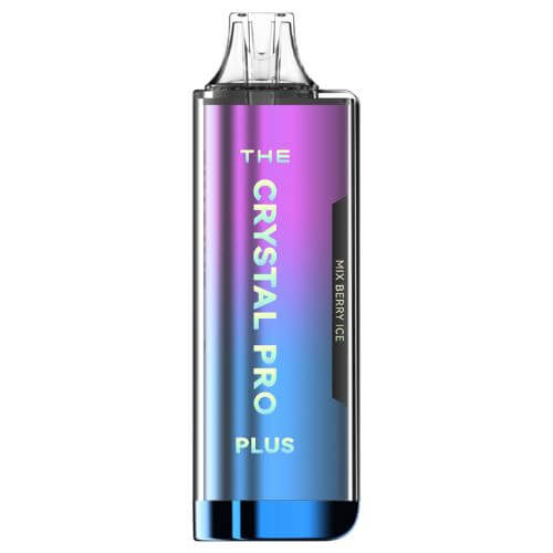 The Crystal Pro Plus 4000 Puffs Prefilled Vape Pod Kit, Mix Berry Ice Flavor
