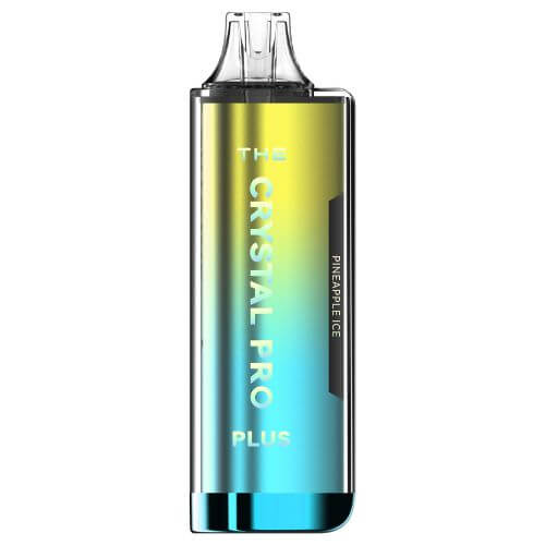 The Crystal Pro Plus 4000 Puffs Prefilled Vape Pod Kit, Pineapple Ice Flavor