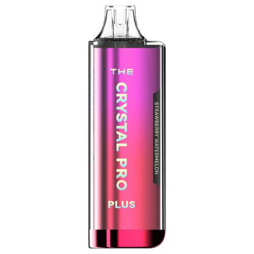 The Crystal Pro Plus 4000 Puffs Prefilled Vape Pod Kit, Strawberry Watermelon Flavor