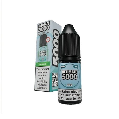 Ultimate Bar 5000 Nic SaltsBox of 10, H20 Flavor