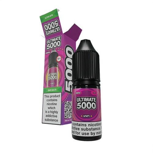 Ultimate Bar 5000 Nic SaltsBox of 10, VMT Flavor