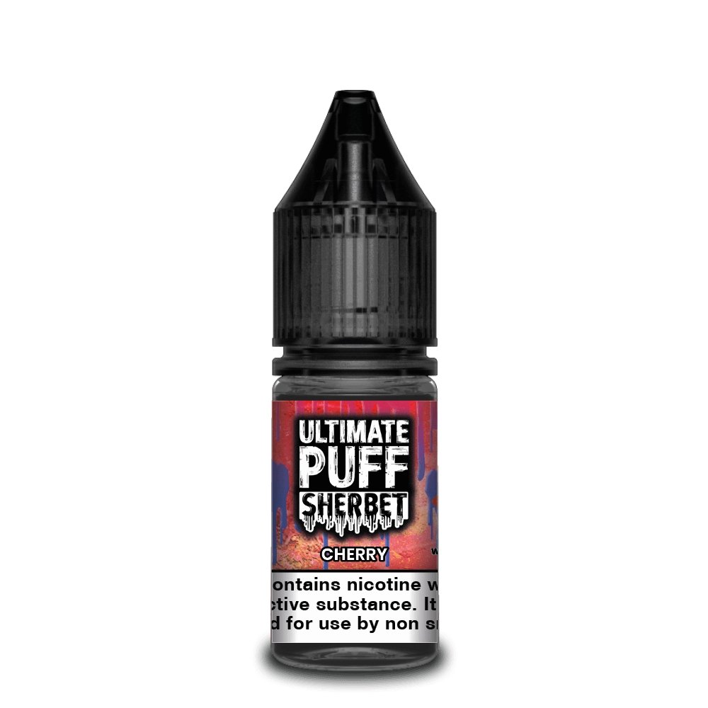 Ultimate Puff 10ml Nic Salts E Liquid, Pack of 10, Cherry Flavor