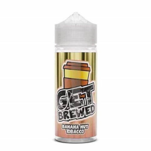 Ultimate Puff Shortfill 100ml E-Liquid Brewed Range, Banana Nut Tobacco Flavor