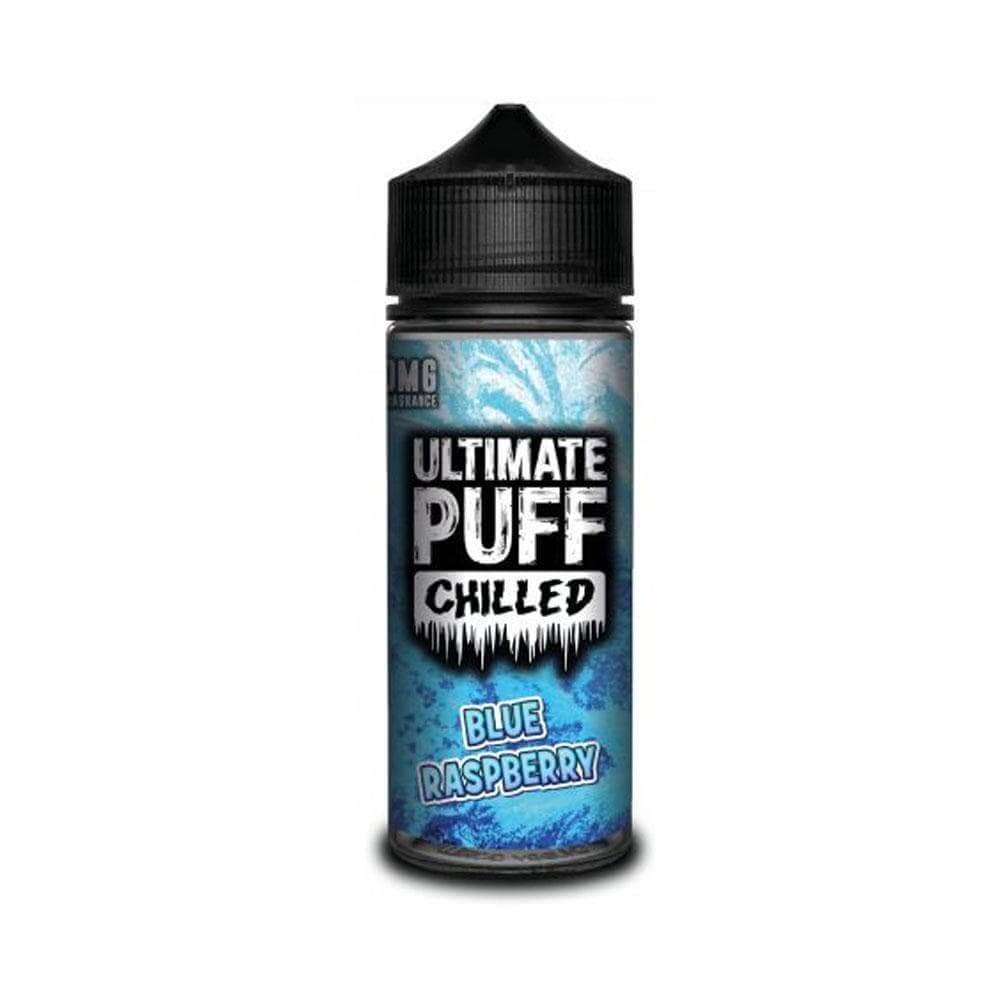 Ultimate Puff Shortfill 100ml E Liquid Chilled Range, Blue Raspberry Flavor