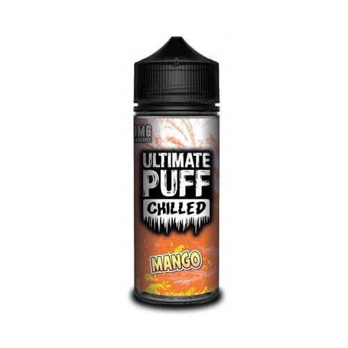 Ultimate Puff Shortfill 100ml E Liquid Chilled Range, Mango Flavor