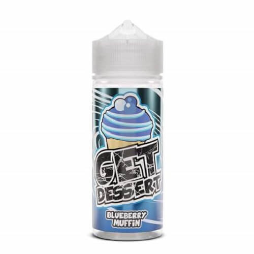 Ultimate Puff Shortfill 100ml E Liquid Dessert Range, Blueberry Muffin Flavor