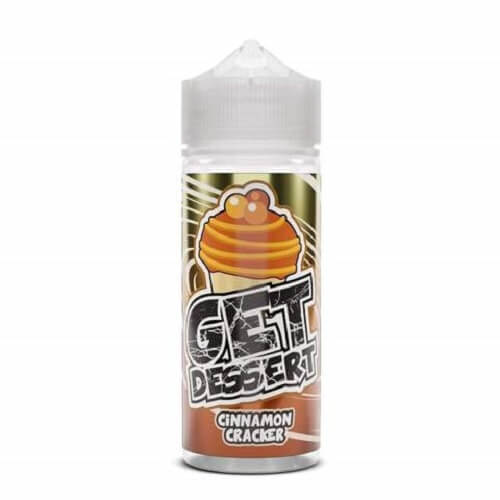 Ultimate Puff Shortfill 100ml E Liquid Dessert Range, Cinnamon Cracker Flavor