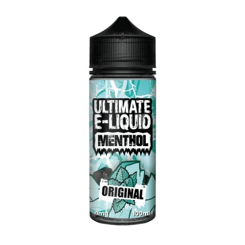 Ultimate Puff Shortfill 100ml E LiquidMenthol Range, Orginal Flavor