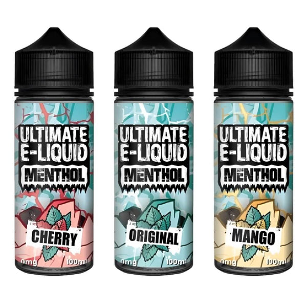 Ultimate Puff Shortfill 100ml E LiquidMenthol Range, UK Vaper
