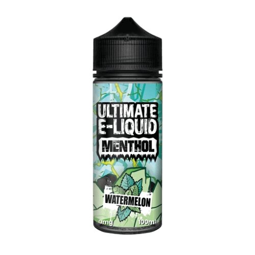 Ultimate Puff Shortfill 100ml E LiquidMenthol Range, Watermelon Flavor