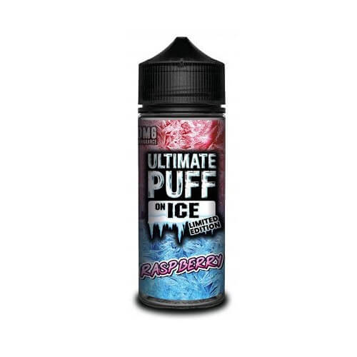 Ultimate Puff Shortfill 100ml E LiquidIce Range, Raspberry Flavor