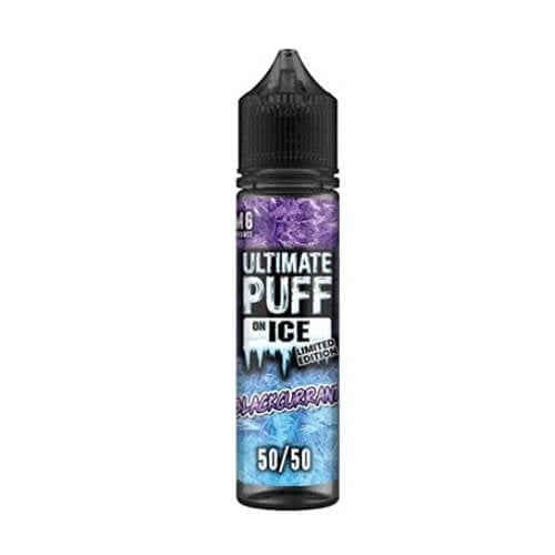 Ultimate Puff Shortfill 50ml E Liquid All Ranges, Black Currant Flavor