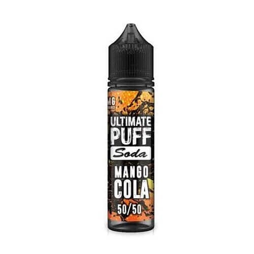 Ultimate Puff Shortfill 50ml E Liquid All Ranges, Mango Cola Flavor