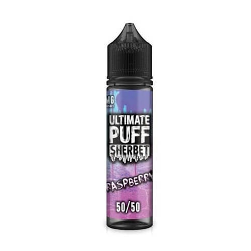 Ultimate Puff Shortfill 50ml E Liquid All Ranges, Raspberry Flavor