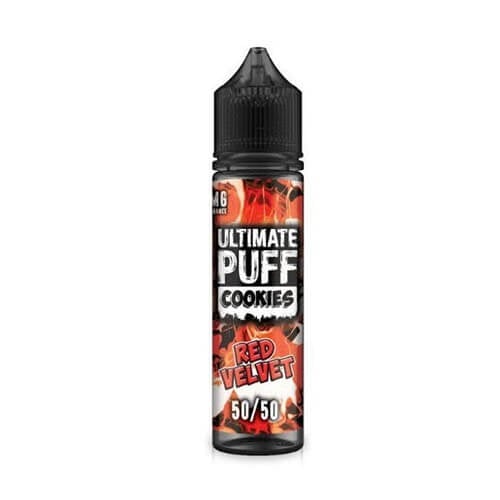 Ultimate Puff Shortfill 50ml E Liquid All Ranges, Red Velvet Flavor