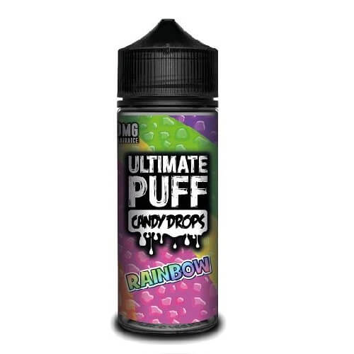 Ultimate Shortfill 100ml E Liquid Candy Drops Range, Rainbow Flavor