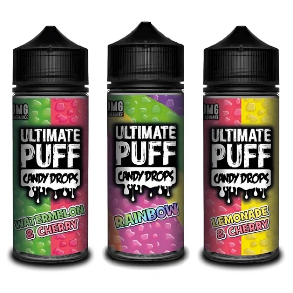 Ultimate Shortfill 100ml E Liquid Candy Drops Range, UK Vaper