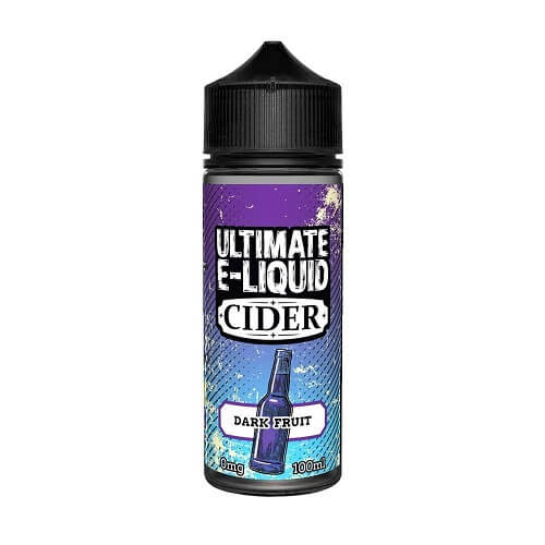 Ultimate Shortfill 100ml E Liquid Cider Range, Dark Fruit Flavor