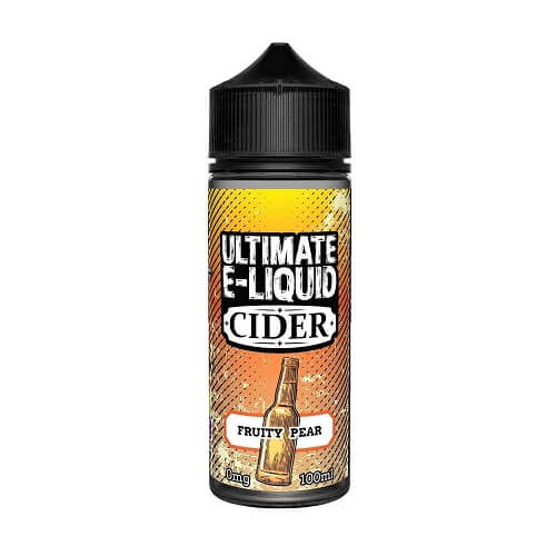 Ultimate Shortfill 100ml E Liquid Cider Range, Fruitty Pear Flavor