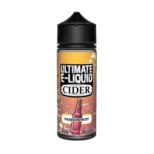Ultimate Shortfill 100ml E Liquid Cider Range, Passion Fruit Flavor