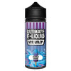 Ultimate Shortfill 100ml E Liquid Ice Lolly Range, Bubble Grape Flavor