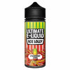 Ultimate Shortfill 100ml E Liquid Ice Lolly Range, Strawberry Kiwi Flavor