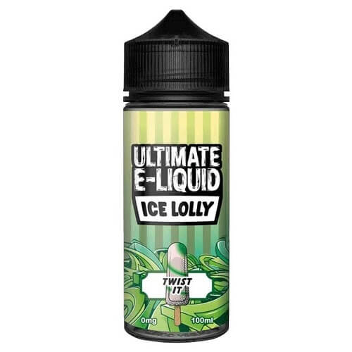Ultimate Shortfill 100ml E Liquid Ice Lolly Range, Twist It Flavor