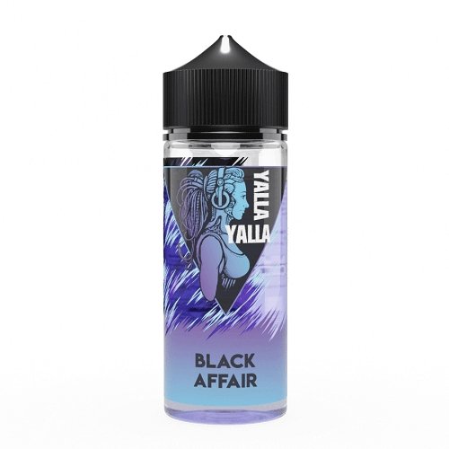 Ultimate Shortfill 100ml E Liquid Yalla Yalla,Black Affair Flavor