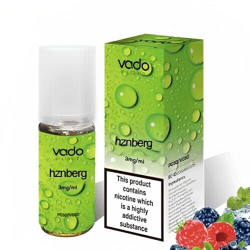 Vado 10ml Nic Salt E Liquid, Pack of 10, hznberg Flavor