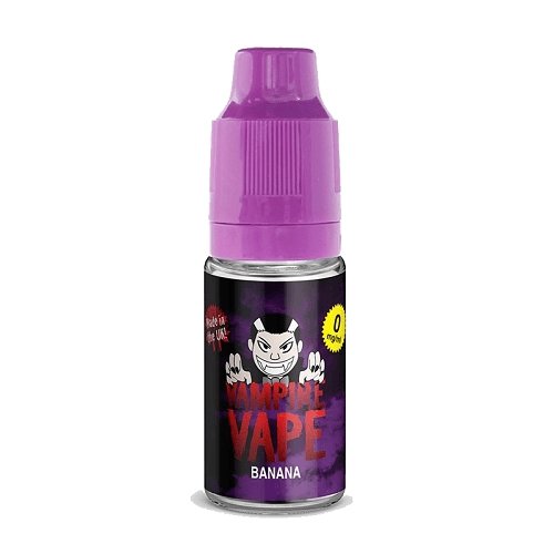 Vampire Vape 10ml E-Liquid Pack of 10, Banana Flavor