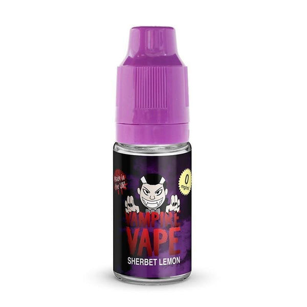 Vampire Vape 10ml E Liquid, Pack of 10, Sherbet Lemon Flavor
