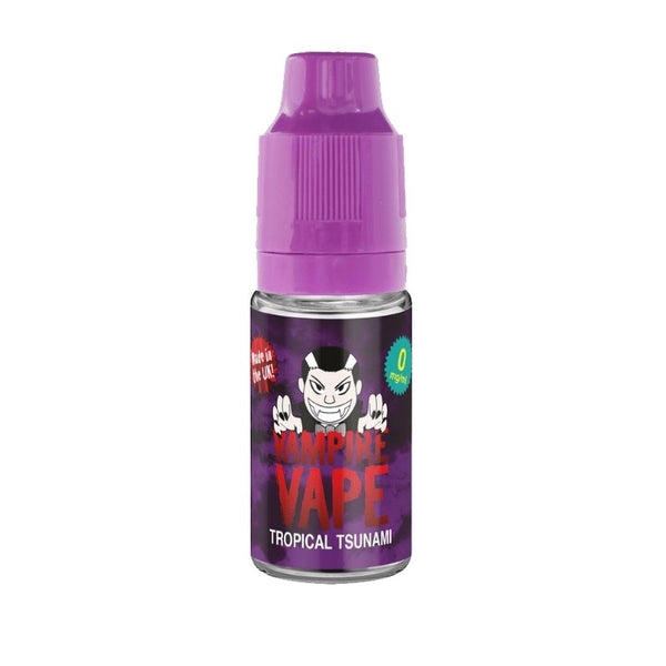 Vampire Vape 10ml E Liquid, Pack of 10, Tropical Tsunami Flavor