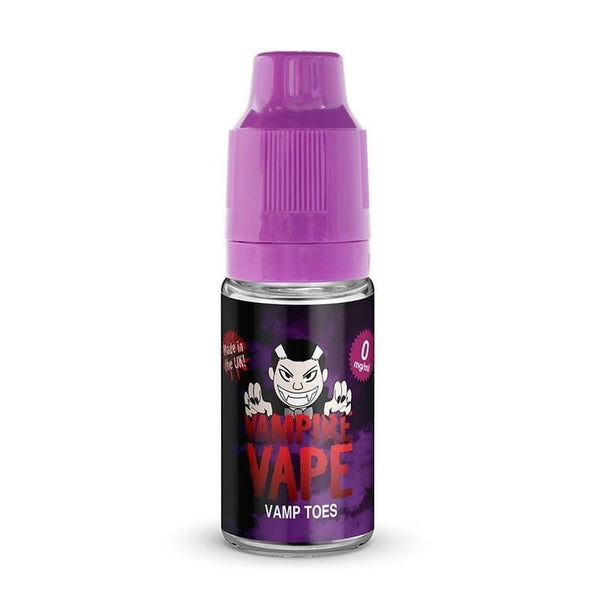 Vampire Vape 10ml E Liquid, Pack of 10, Vamp Toes Flavor