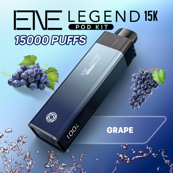 Elux ENE Legend 15k Vape Pod Kit Pack of 5 - Elux ENE Legend 15k Vape Pod Kit Pack of 5 - Direct Vape Wholesale