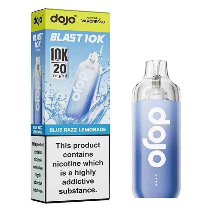 Vaporesso Dojo Blast 10K Prefilled Vape Kit, Blue Razz Lemonade Flavor