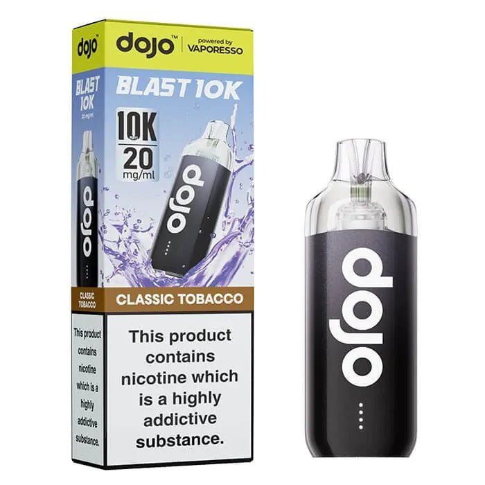 Vaporesso Dojo Blast 10K Prefilled Vape Kit, Classic Tobacco Flavour
