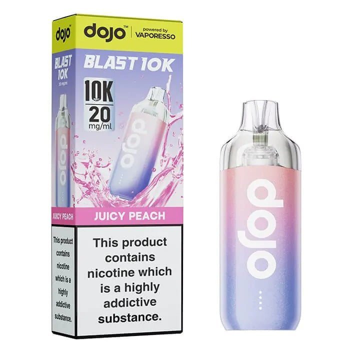 Vaporesso Dojo Blast 10K Prefilled Vape Kit, Juicy Peach Flavour