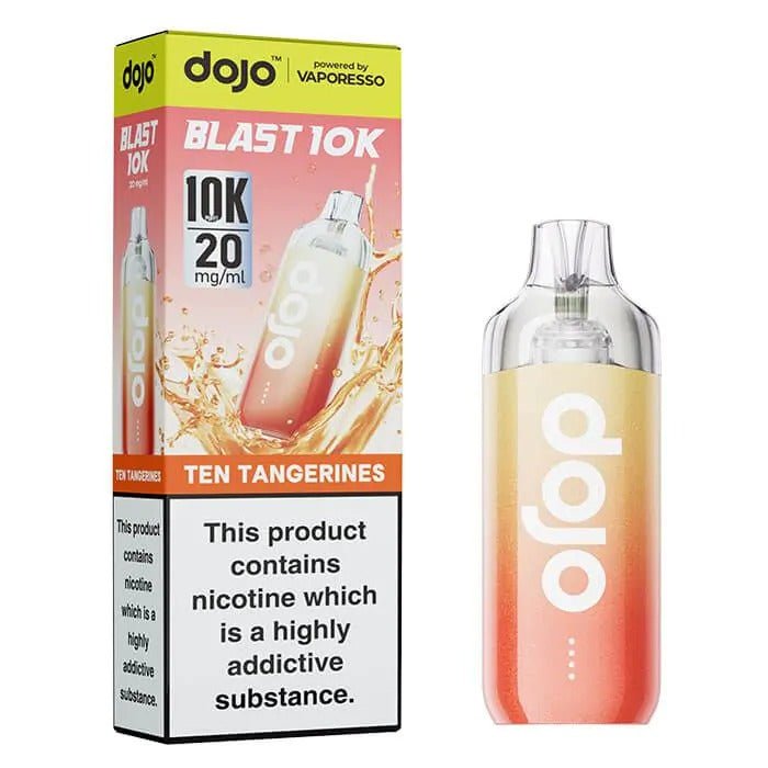 Vaporesso Dojo Blast 10K Prefilled Vape Kit, Ten Tangerines Flavour