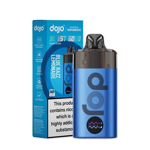 Vaporesso Dojo Blast 6000 Puffs Vape Kit, Blue Razz Lemonade Flavour