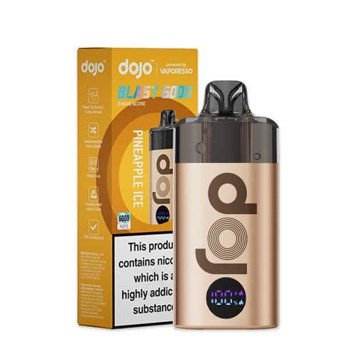 Vaporesso Dojo Blast 6000 Puffs Vape Kit, Pineapple Ice Flavor