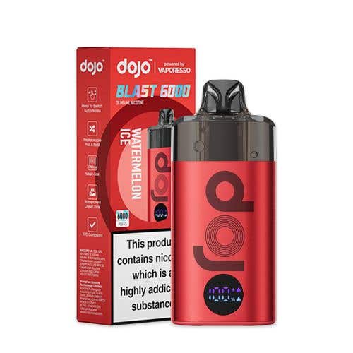 Vaporesso Dojo Blast 6000 Puffs Vape Kit – Watermelon Ice Flavor at UK Vaper