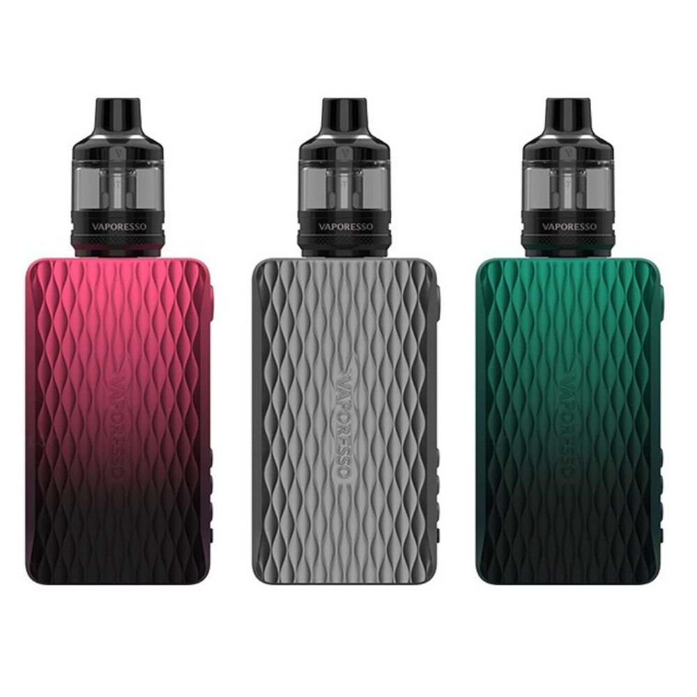Vaporesso GEN 160W Mod Kit, Cherry Pink, Mategrey And Black Green Colours