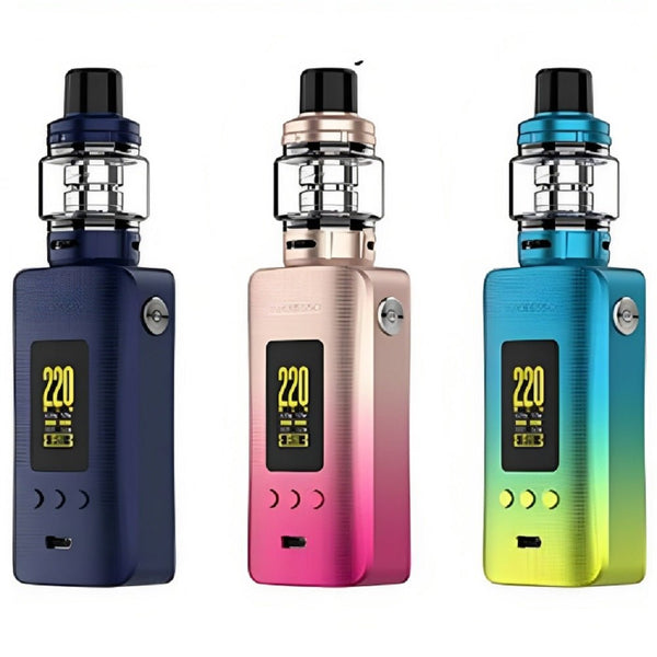 Vaporesso Gen 200 Mod Kit, Midnight Blue, Aurora Green And Sunset Glow Colours