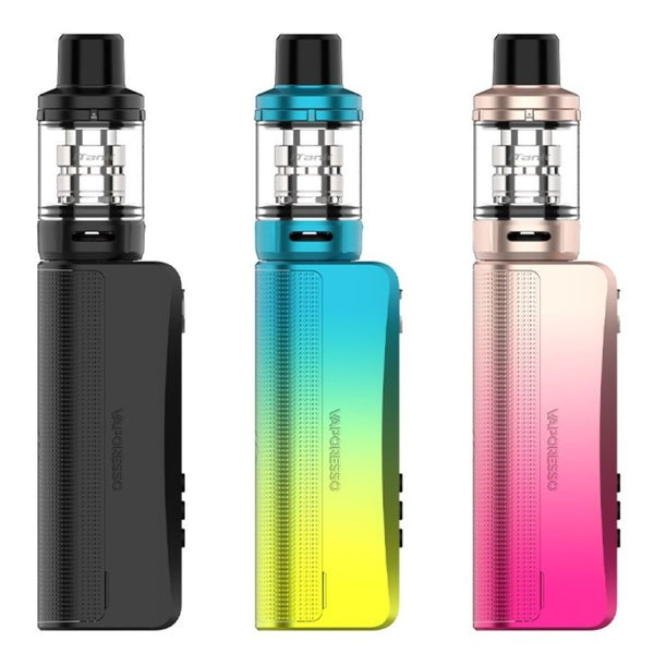 Vaporesso GEN 80 S Mod Kit, Dark Black, Sunset Glow And Aurora Green Colours
