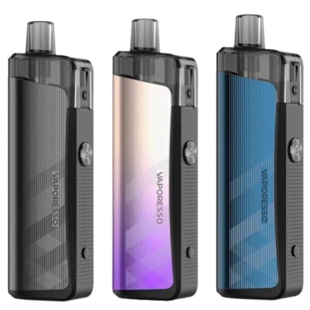 Vaporesso Gen Air 40 Vape Pod Kit, Dark Black, Twilight Gold And Midnight Blue Colours