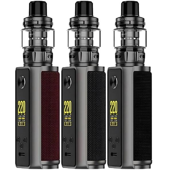 Vaporesso Target 200 Mod Kit, Carbon Black, Sunset Red And Forest Green Colours