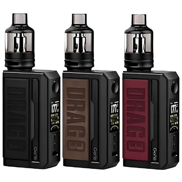 VOOPOO Drag 3 TPP Mod Kit, Classic, Sandy Brown And Marsala Colours