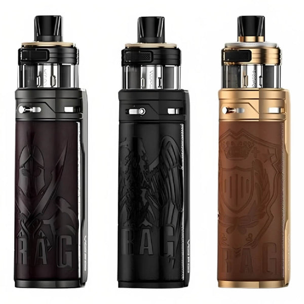 Voopoo Drag S PNP-X Pod Kit, Eagle Black, Knight Chestnut And Shield Gold Colours