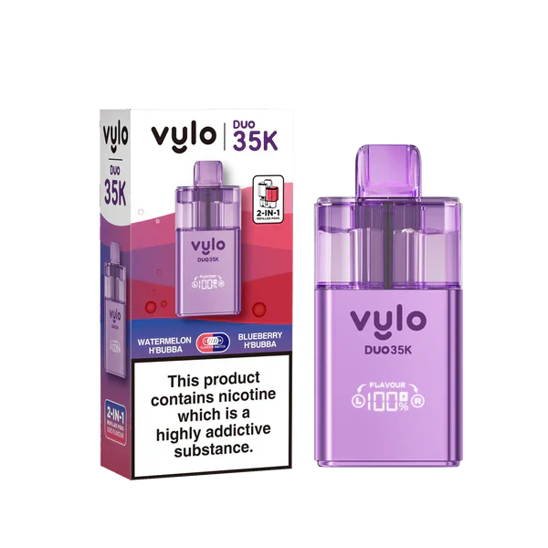 Vylo Duo 35k Prefilled 2 in 1 Pod Kit - Box of 5