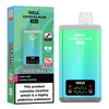 WGA Crystal Plus 20000 Pre Filled 2 in 1 Vape Pod Kit, Fresh Mint, Double Menthol Flavor
